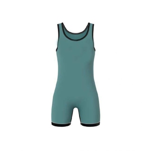 Nouveau 2025 Qualité supérieure Vente en gros Prix bon marché Impression personnalisée Sportswear Singlet Suit Wrestling Singlets - Product Image 1