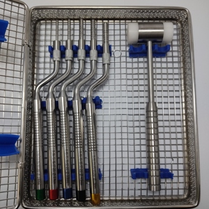Sinus Lift Osteotome Kit Off Set Instrumento de implante cóncavo Dental 5 piezas de acero inoxidable de alta calidad - Product Image 6
