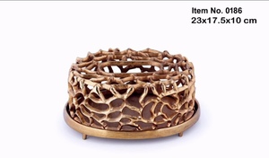 Bandeja de servicio de metal con el mejor diseño Único Último artículo de cocina Bandeja de servidor de artículos únicos - Product Image 4