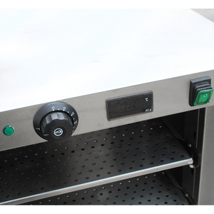 Carrello Riscaldato per Alimenti in Acciaio Inox a Doppia Porta 110L con Pannelli di Visualizzazione in Vetro <span class=keywords><strong>4</strong></span> Ripiani per Ospedali e <span class=keywords><strong>Ristoranti</strong></span> - Product Image 3