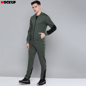 Conjunto Deportivo Unisex de 2 Piezas, Sudadera con Capucha y Pantalones Jogger, Traje Deportivo Holgado con Estampado Sólido, Personalizable OEM para Gimnasio y Fitness - Product Image 2