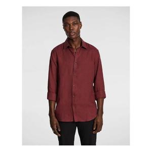 Chemise élégante à manches longues pour homme, conçue pour les journées de travail professionnelles et les soirées décontractées, avec un design épuré et un confort durable. - Product Image 1