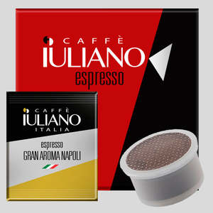 Caffè Iuliano Espresso Gran Aroma Napoli Capsule Compatibili Confezione da 100 - Product Image 1