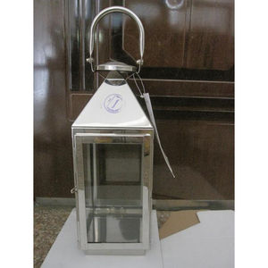 Lanterne en métal et en verre de qualité exclusive, mini lanterne de décoration pour mariage et maison, best-seller - Product Image 1