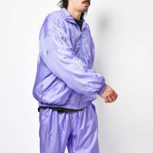 Men Vintage Rave Purple <b>Tracksuit</b> - Classic <b>90s</b> Throwback Design with Bright Colors, Ideal for Parties, Festivals, and Everyday - Product Image 4
