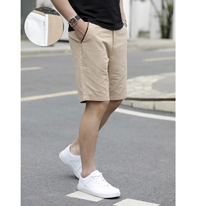 Pantalones Cortos Chino de Sarga de Algodón Más Vendidos en el Mercado en Línea, Talla Grande para Hombre, Verano, Casual, Color Sólido, Personalizados para Hombre de BD - Product Image 4