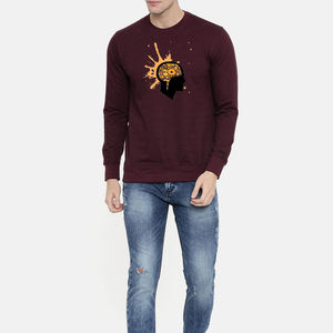 Chemises de survêtement personnalisées surdimensionnées à manches longues en coton vintage pour hommes Sweat-shirt à col rond haut de gamme Vêtements pour hommes à vendre - Product Image 4