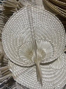 Palm Leaf Hand Fan Classic Handmade - Product Image 6