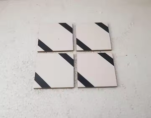 แผ่นรองจานฝังกระดูกหลากสีสำหรับวางกาแฟและชาที่รองแก้วหินที่ไม่เหมือนใครโดยงานฝีมือรูปพระจันทร์เสี้ยว - Product Image 2