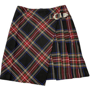Best Design <b>Men's</b> Asymmetric Plaid Mini <b>Skirt</b> Hot Selling Top Trending Comfortable Breathable Wool Durable Tartan Kilts 2026 - Product Image 1