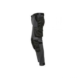 Pantalones De Trabajo Slim Fit De Los Hombres Atom Asfalto Gris - Product Image 3