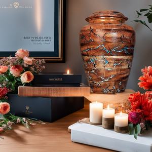 <b>Urn</b> <b>for</b> cremation <b>for</b> male <b>for</b> Human Personalized <b>for</b> Funeral <b>wood</b> <b>urn</b> <b>for</b> human <b>ashes</b> adult solid cremation plain <b>urns</b> - Product Image 2