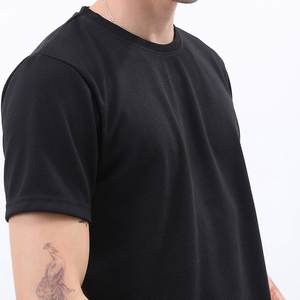 Camisetas de verano para hombre, camisetas de manga corta de algodón 100%, camisetas informales antiarrugas de alta calidad, Camiseta de cuello redondo para hombre - Product Image 5