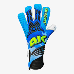 Guantes de portero de cuero Premium personalizables ajuste personalizado venta al por mayor fútbol látex agarre - Product Image 5