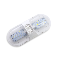 48 LED lampes de lecture universelles pour voiture, camion, dôme intérieur lampe de lecture haute luminosité, lumière de panneau de toit de cabine 12V