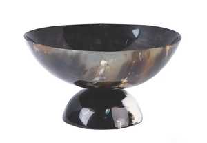 Bol de service en corne de buffle naturel de qualité supérieure fabriqué à la main jetable pour les magasins de détail chics Showrooms Option économique AALIYAN - Product Image 6