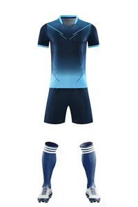 ชุดเสื้อฟุตบอลระบายอากาศได้สำหรับเด็กชายและเด็กหญิงพิมพ์ชื่อและหมายเลขสำหรับแฟนฟุตบอล - Product Image 3