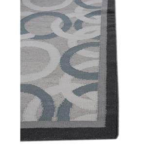Alfombras Geométricas de Lana Alhambra en Gris y Negro, Tejido Plano para el Hogar, Pasillo, Rectangulares a Rayas-ADWL-13206 para Dormitorio, Sala de Estar - Product Image 4
