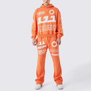 ชุดวอร์มแฟชั่นฤดูหนาวของผู้ชายชุดวอร์มผ้าฝ้ายแบบมีฮู้ดสำหรับวิ่งชุดวอร์มใส่ได้ทั้งชายและหญิงแบบโอเวอร์ไซส์ออกแบบมาสำหรับทุกเพศ - Product Image 5