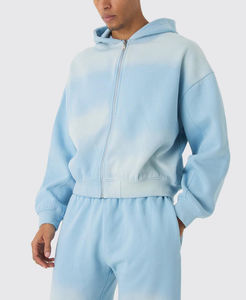 Conjunto de 2 Piezas de Felpa 100% Algodón Personalizado al por Mayor, Ropa Casual de Invierno de Gran Tamaño, Sudadera con Capucha y Pantalones Deportivos, Chándal para Hombre - Product Image 6