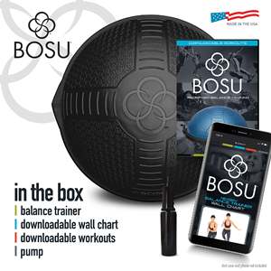 Tavola Inclinata BOSU NexGen Nera per Allenamento di Forza, Flessibilità ed Equilibrio - Product Image 2