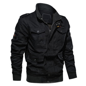 Blouson Bomber Casual pour Homme d'Hiver avec Tissu Respirant Écologique Coutures Contrastées Fermetures Éclair Cachées et Silhouettes Modernes - Product Image 5
