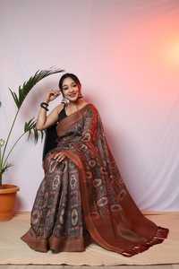 Chemisier de travail en coton imprimé numérique Maslin, de styliste traditionnel indien, fabricant et fournisseur indien - Product Image 2