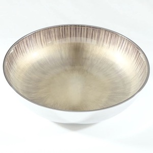 จานและชามเสิร์ฟอาหารดีไซน์ทำมือชามเสิร์ฟอาหารดีไซน์หยาบวัสดุแข็งสำหรับตกแต่งภายใน - Product Image 5