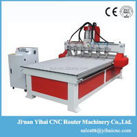 Routeur CNC ATC robuste pour le travail du bois avec moteur servo stable pour lit de nesting professionnel de panneaux en bois massif