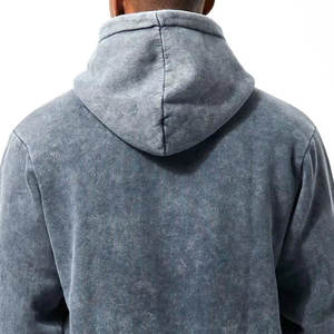 Survêtement pour homme de haute qualité avec logo personnalisé, nouveau design, vêtements d'hiver, col à capuche, respirant, couleur unie, lavage à l'acide - Product Image 6