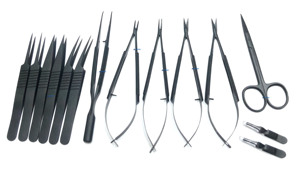 ชุดเครื่องมือผ่าตัดขนาดเล็ก 14 ชิ้น ชุดเครื่องมือผ่าตัดครบชุด คีมพลาสติก - Product Image 3