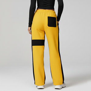 Plus Size Custom Minky Womens Raw Lounge Wide Leg Joggers Terry <b>Fleece</b> Soft Fabric Women Sweatpants Women's Pants And <b>Trouser</b> - Product Image 2