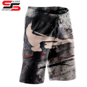 Pantalones cortos estampados para hombre, bañadores de playa, varios colores, cómodos, con cintura elástica, sueltos, con cordón, informales, para hombre - Product Image 5