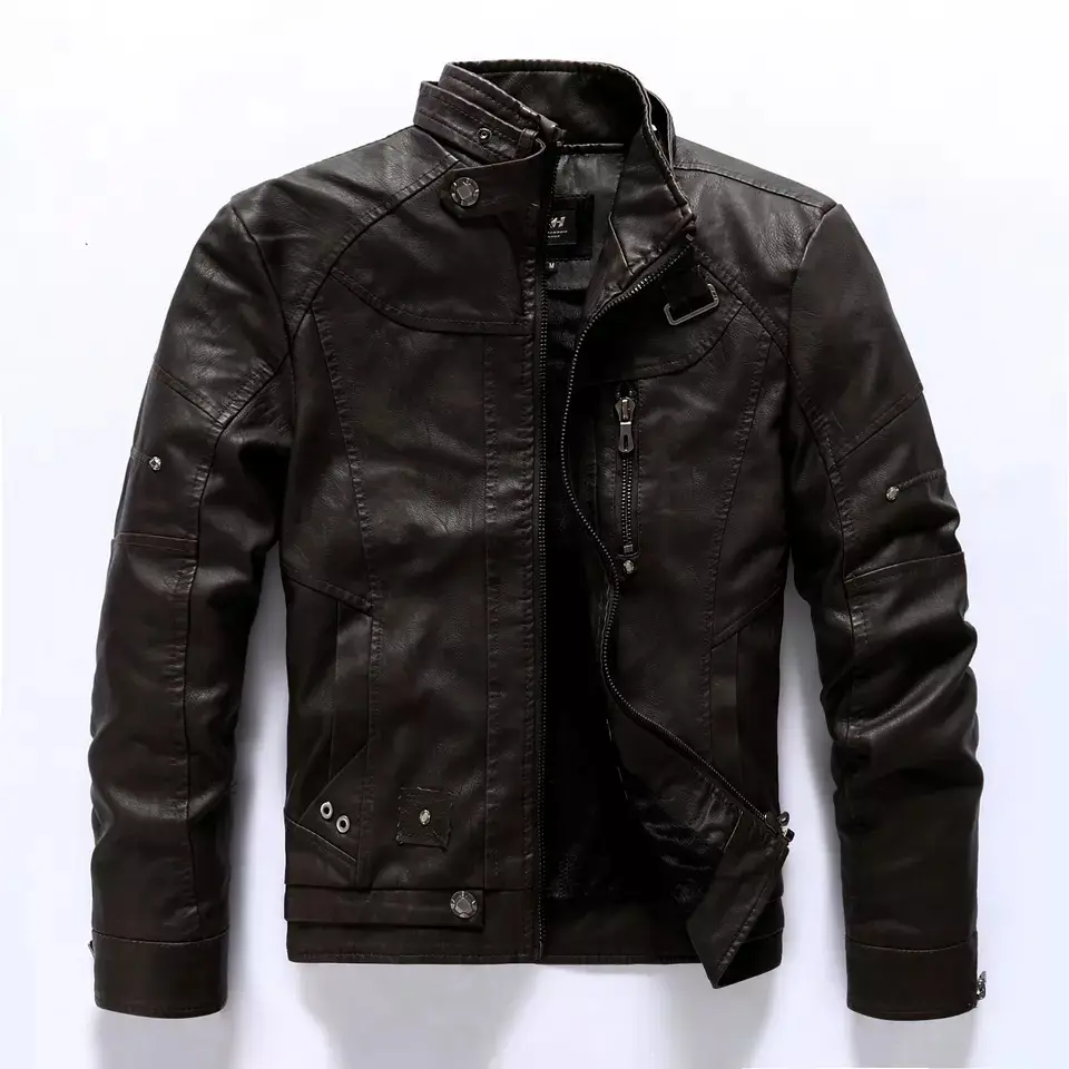 men jackets leather custom chaqueta pu leather jackets oem men's jackets for men 2021 casacas de hombre