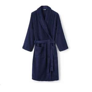 Absorbent Terry 100% Cotton Hotel <b>Robe</b> Winter Custom Logo Quick Dry Soft Woven Fabric Solid Color Luxury <b>Spa</b> Short-Sleeved - Product Image 1