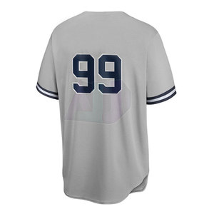 Uniforme de baseball léger et respirant 100% polyester offrant un ajustement confortable, des coutures durables et un style d'équipe professionnel. - Product Image 4