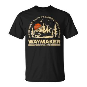Camiseta promocional para mujer cristiana Waymaker Miracle Worker Promise Keeper - Product Image 1
