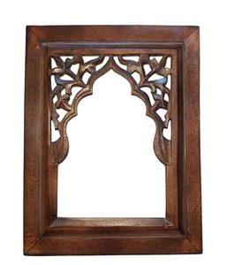 Lujoso hecho a mano 100% incrustaciones de hueso de madera Natural decoración espejo personalizado buena calidad decoración moderna del hogar directamente - Product Image 5