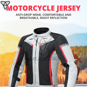 CE Approved Summer Mesh Motorcycle Jacket Breathable Lightweight Riding Gear with Waterproof Feature Arrmor Protection - Product Image 5