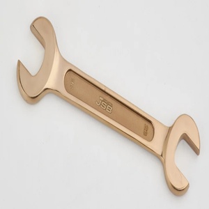 Llave Inglesa de Boca Abierta Simple de Aluminio Dorado, Herramienta Manual de Reparación Industrial para Mantenimiento de Equipos de Maquinaria Automotriz - Product Image 1