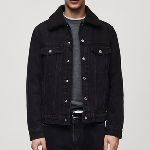 Chaqueta vaquera de moda para hombre Venta caliente Precio al por mayor Chaquetas vaqueras para hombre Chaqueta vaquera de precio asequible - Product Image 1