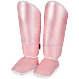Protège-tibias de football en cuir personnalisés, légers et professionnels pour la protection des jambes - Product Image 3