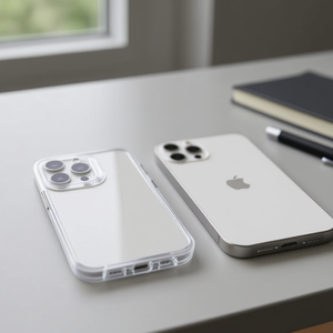 Étui transparent brillant antichoc DAM pour iPhone 12 12 Pro - Product Image 3