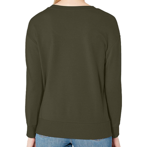 Sweatshirts en sequins tissés pour femmes pas chers, design moderne, vêtements décontractés chauds, commandes en gros, usine pour les détaillants du monde entier, 100% coton - Product Image 3