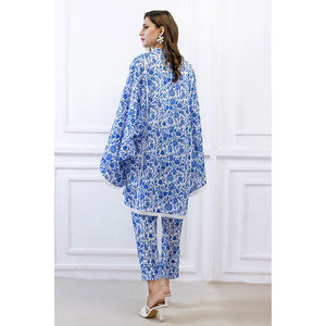 Trajes Salwar Kameez de <span class=keywords><strong>2</strong></span> Piezas a la Moda, con el Mejor Diseño, Elegantes para Fiestas, en Oferta a Precio Económico, Vestido Casual de Alta Calidad para Mujer - Product Image 2