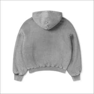 Hypen Sports Pullover <b>Hoodies</b> 100% Cotton <b>Fleece</b> Drop Shoulder Unisex Winter Fashion Regular Fit Custom Streetwear - Product Image 4