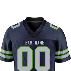 Latest Design American Football Jersey Polyester Material High Quality <b>Light</b> Weight <b>Cheap</b> Price American Football Jersey - Product Image 4