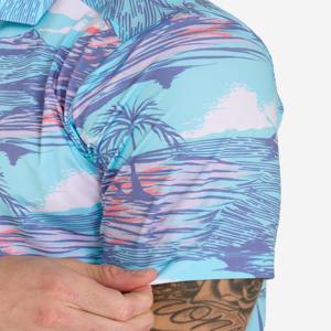 "Polo de golf para hombres para torneos-Alta calidad y elegante-Perfecto para golfistas competitivos" - Product Image 6