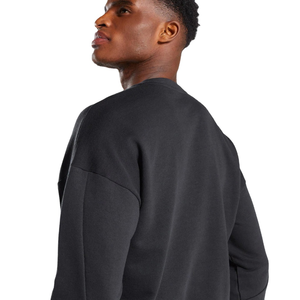 Conjunto de 2 Piezas de Sudadera con Capucha Informal y Pantalones Deportivos para Hombre, con Logotipo Personalizado, Tejido Grueso y Sostenible, Cuello Redondo, para Invierno - Product Image 4