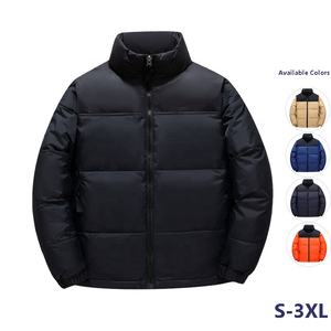 Abrigos de diseñador de moda al por mayor para hombre, chaqueta acolchada de plumón con logotipo personalizado para hombre, chaqueta acolchada de plumón de pato para hombre - Product Image 4